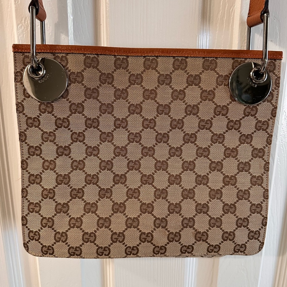 Gucci Brown and Tan crossbody Bag - Picture 2 of 16